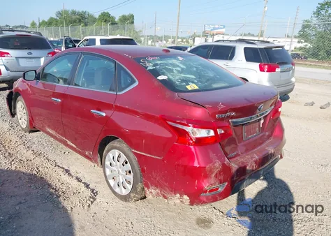 2016 Nissan Sentra Sv from USA, damaged, VIN 3N1AB7AP8GY240161